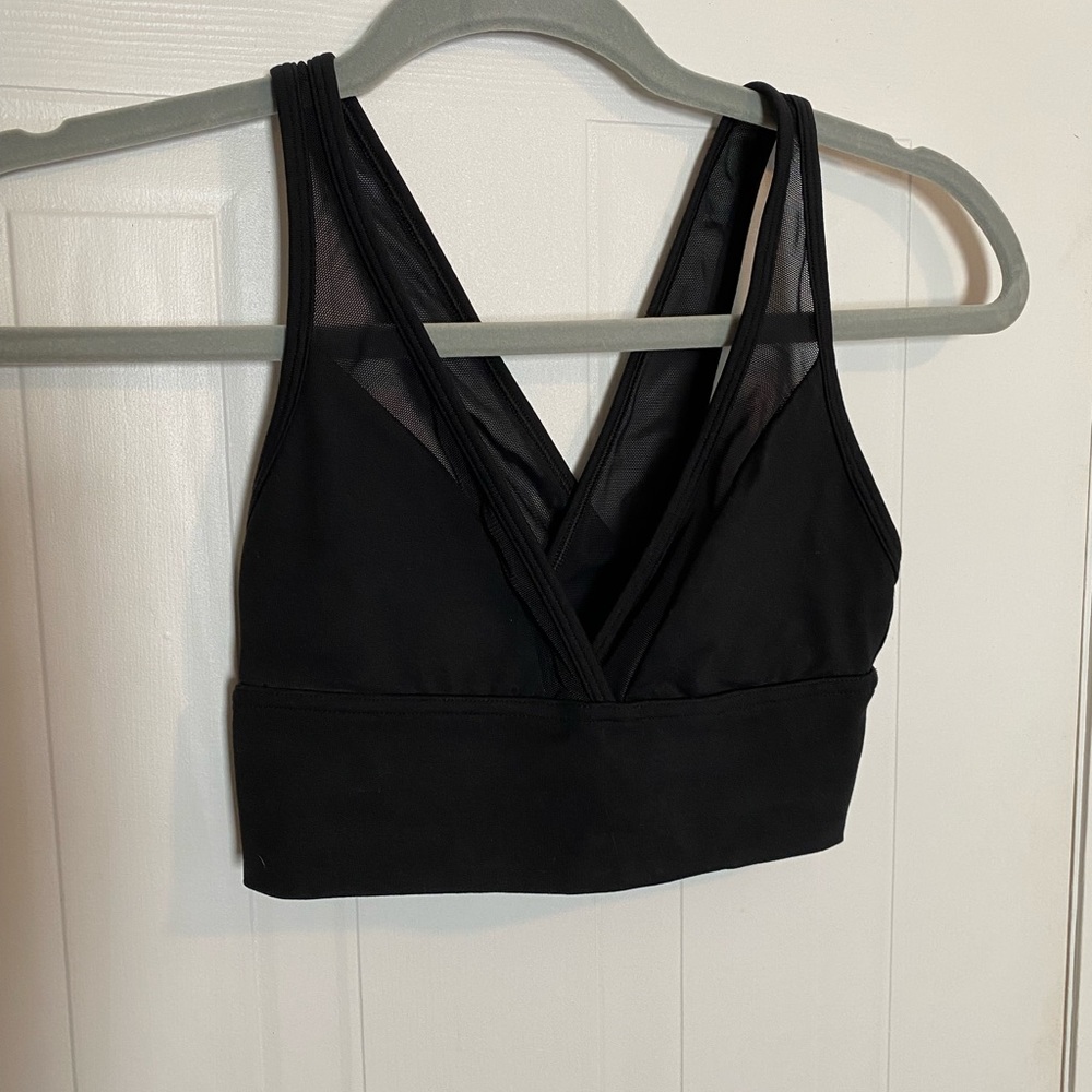Aerie Chill Play Move black bralette